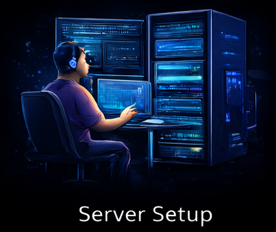 სერვერების გამართვა